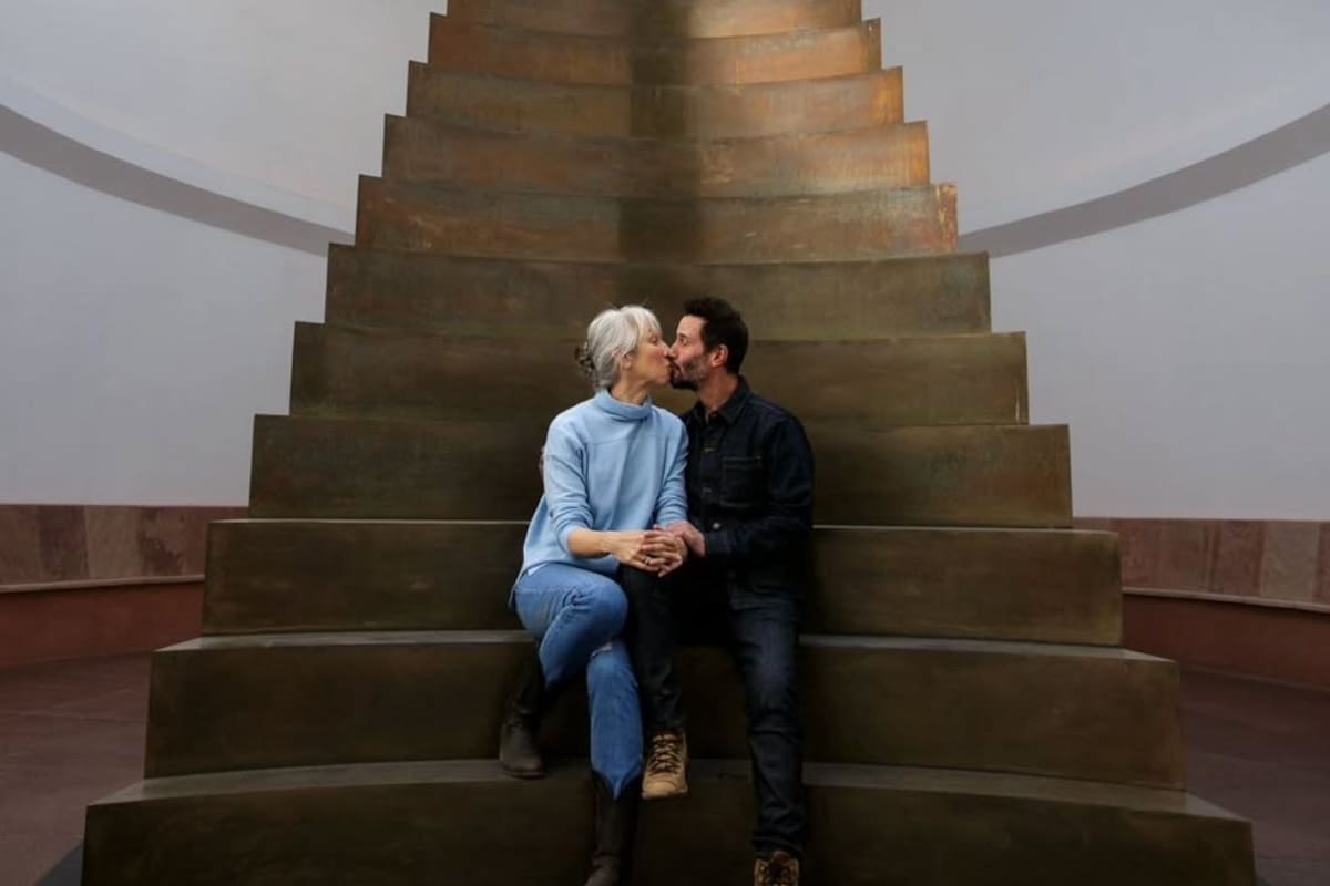 La artista visual utilizó sus redes sociales para referirse a las especulaciones de boda con el actor