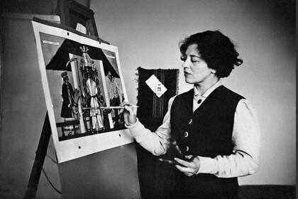 La artista Zofia Stryjénzska vivió entre los años 1891 y 1976. Fuente: Captura de Twitter.