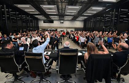 La Asamblea de socios en la que River reformó su estatuto
