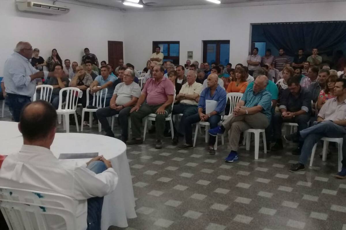 La asamblea en Charata con referentes de una multisectorial