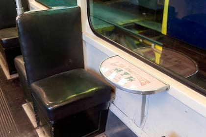 Los tranvías están en su estado original