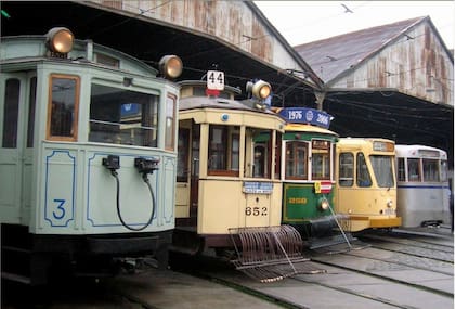 La Asociación Amigos del Tranvía se ocupa de poner en valor y mantener los coches históricos.