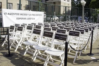 La asociación de familiares de las víctimas de LAPA se hizo oír durante el juicio