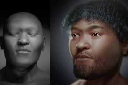 La asombrosa reconstrucción del rostro de un joven minero del Nilo que vivió hace 35.000 años