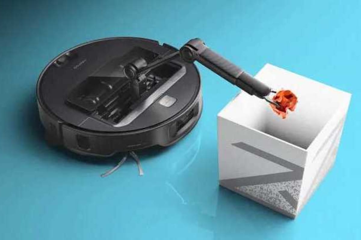 La aspiradora robot que puede tirar la basura