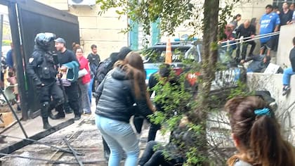 La atención de las víctimas del choque en el hospital Cullen, de Santa Fe