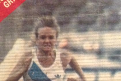 La atleta Déborah Joice Bell, campeona sudamericana