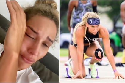 La atleta estadounidense Lolo Jones se emocionó al hablar de su sueño de convertirse en madre