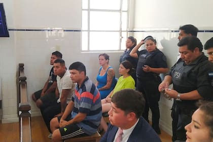 La audiencia donde dictaron la prisión preventiva de los sospechosos
