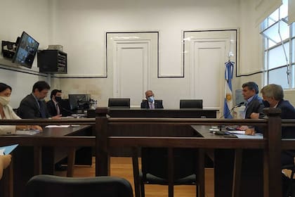 La audiencia donde se formalizó la imputación contra Olmedo