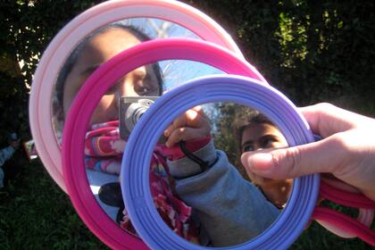 La autora de esta imagen es Ana Lucía, alumna del taller de fotografía para chicos Ojos de Campo