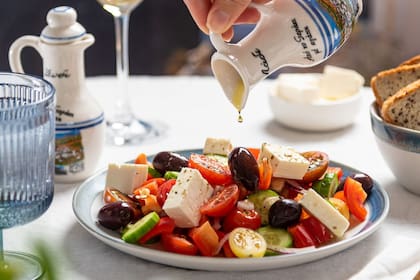 La autora recomienda servir la ensalada bien fría