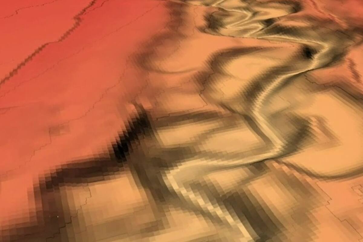 La avalancha fue registrada el 14 de enero de 2020