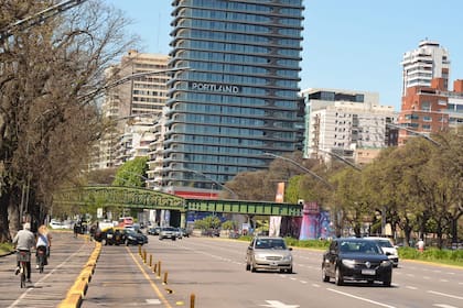 La avenida Bullrich desde Libertador hacia Santa Fe y Las Cañitas, forma el nuevo triángulo de lujo inmobiliario
