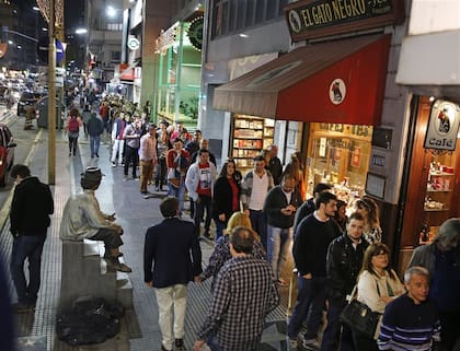 La Avenida Corrientes, epicentro de la movida