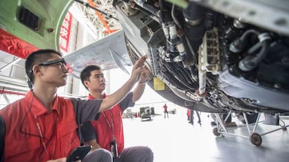 La aviación figura entre los 10 sectores que las autoridades chinas tienen como objetivo desarrollar.
