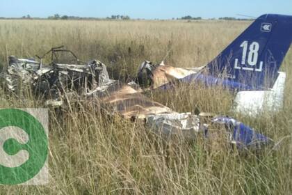 La avioneta cayó a la altura del km 72 de la Ruta 3