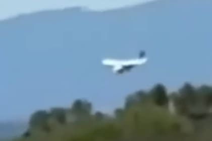 La avioneta narco cayó en Rosario de la Frontera, al sur de la provincia de Salta