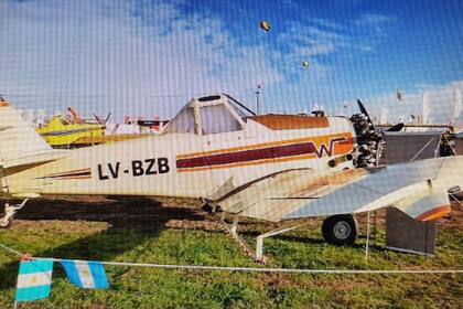 La avioneta realizaba tareas de fumigación