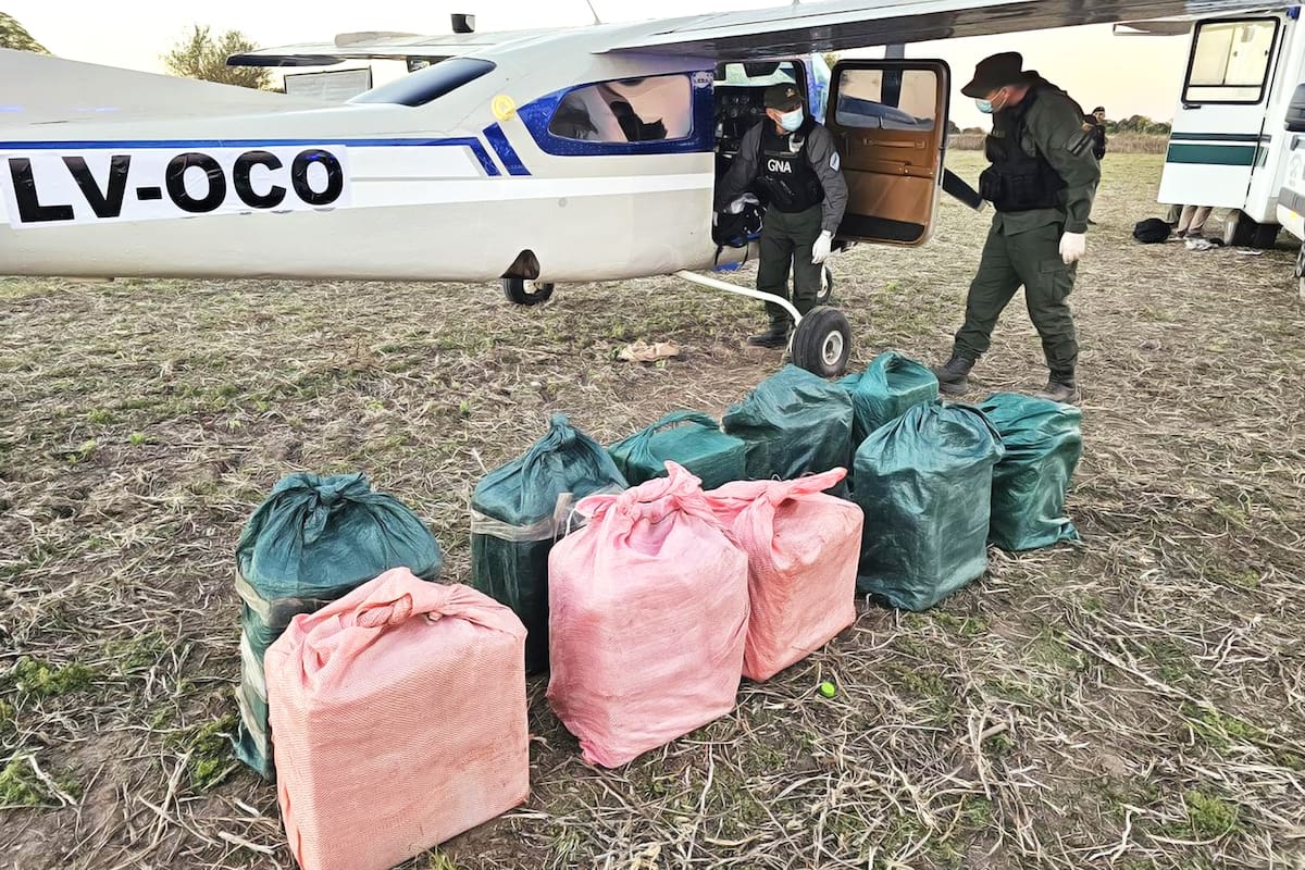 La avioneta secuestrada en Santa Fe utilizaba una matricula falsa
