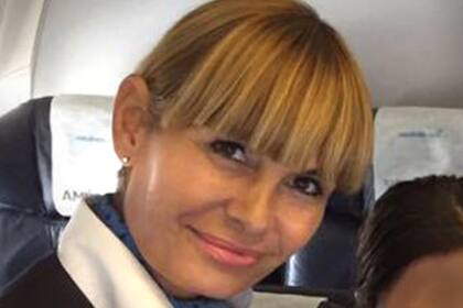 La azafata Daniela Carbone, acusada de haber enviado una amenaza de bomba a un vuelo de Aerolíneas Argentinas