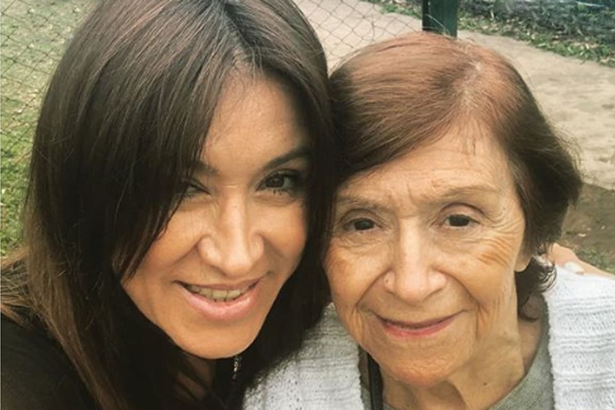 La bailarina vio a su madre en Telefe Noticias y confirmó que está muy bien atendida en un geriátrico