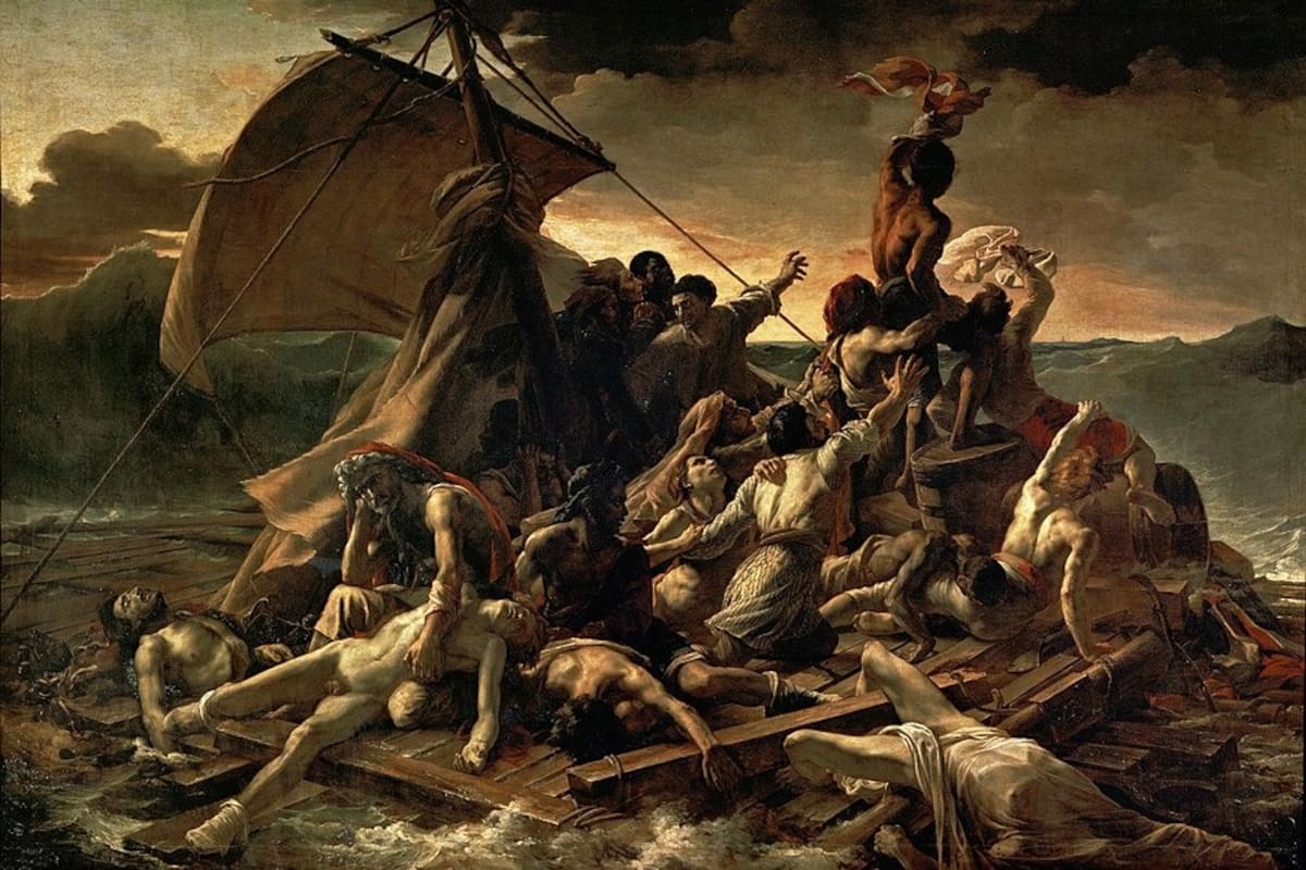 La balsa de Medusa, de Théodore Géricault