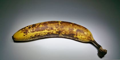 La banana madura cambia en color y sabor