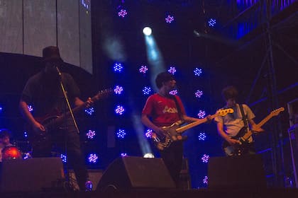 La banda de Boedo en el escenario Spotify