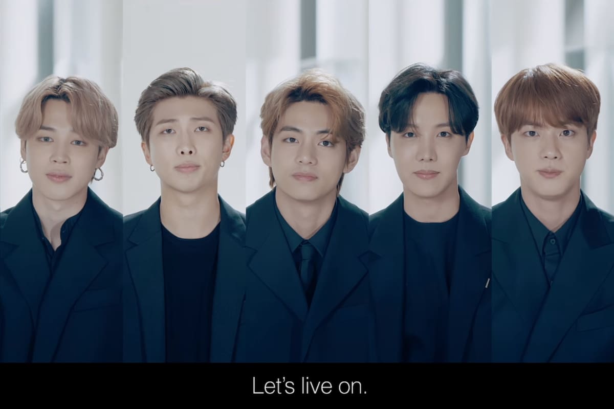 La banda de K-pop BTS emitió un mensaje grabado en video ante la Asamblea General número 75 de la ONU (YouTube)