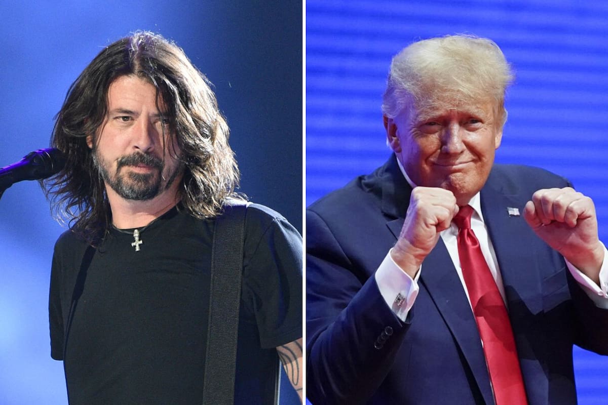 La banda de rock, Foo Fighters, reclamará que le paguen los derechos de autos por usar un tema suyo en un mitin de campaña de Trump; el dinero lo destinarán a la carrera presidencial de Kamala Harris