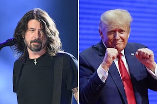 Así se vengó Foo Fighters de Trump por usar un tema suyo sin autorización