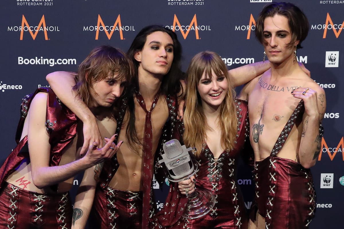 La banda de rock Maneskin, en representación de Italia, fue la ganadora de la final del Festival de Eurovisión en 2021