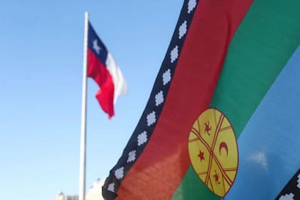 La bandera mapuche