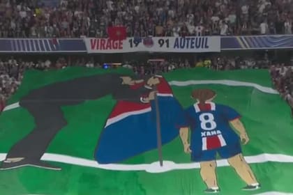 La bandera de los hinchas