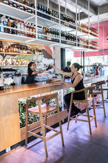 La barra de TOMATE, furor en el after office de todos los jueves y en los eventos con DJs.