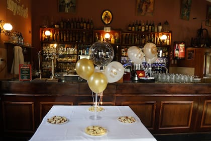 La barra del bar