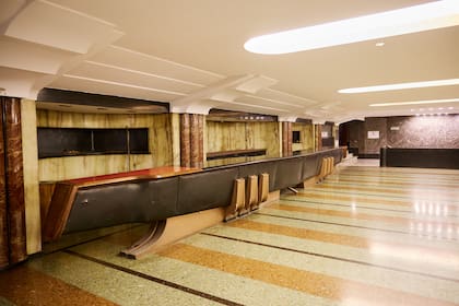 La barra del bar del Ópera