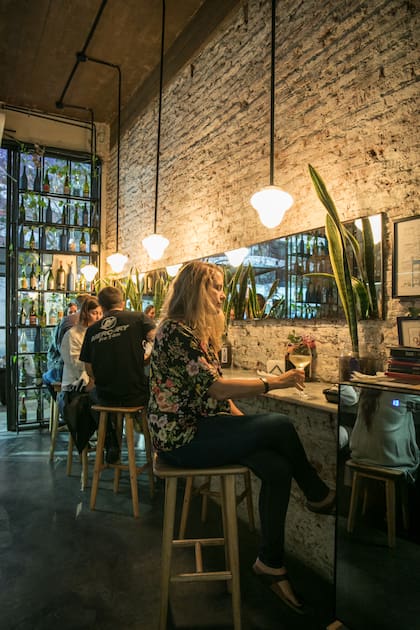 La barra, spot ideal para un trago o copa de vino.