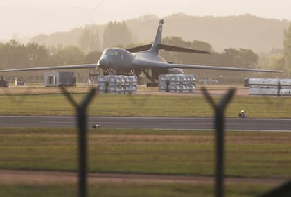 La base aérea de la RAF Fairford en el Reino Unido