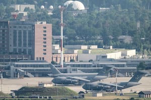 La base aérea estadounidense Ramstein en Landstuhl, Alemania