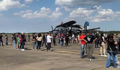 La Base Aeronaval de Punta Indio, cuando abrió sus puertas a la comunidad, en noviembre de 2025