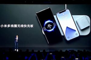 La base de carga inalámbrica para tres dispositivos de Xiaomi