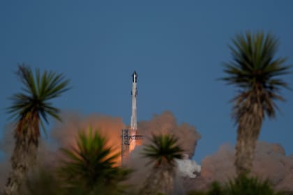 La base espacial fue mudada de California a Texas