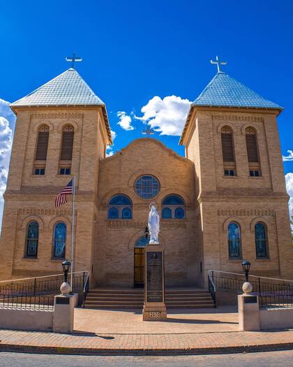 La Basílica de San Albino en Mesilla se encuentra en la histórica plaza principal (Instagram/@kike_reyes85)