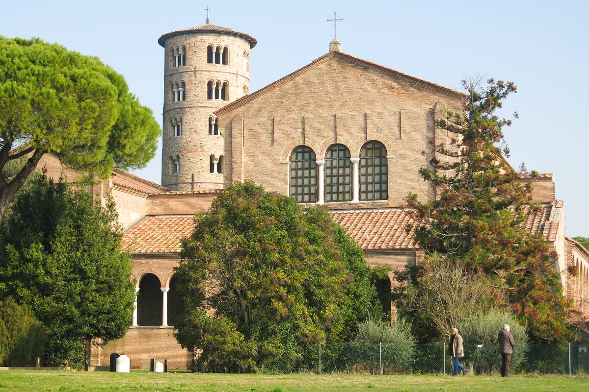 Mármoles de San Vital, uno de los hitos de Rávena, el principal referente de Europa para estudiar el arte y la arquitectura paleocristianos y bizantinos de los siglos V y VI.
