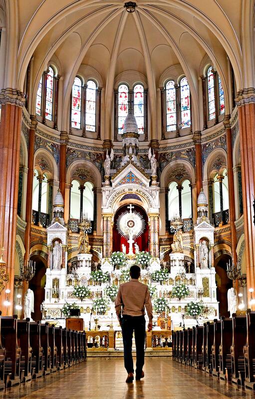 La Basílica del Sacramento en el barrio de Retiro