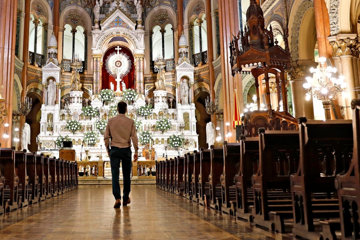 La Basílica del Sacramento en el barrio de Retiro