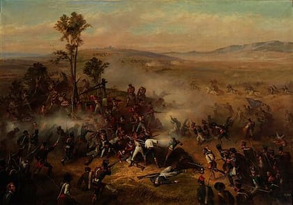 La Batalla de Bailén en la obra de Ricardo Balaca (1864)