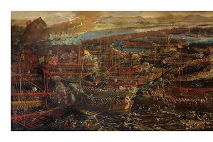 "La batalla de Lepanto", obra atribuida a Tintoretto, fue propiedad de un destacado historiador del arte alemán. Los miembros de su familia buscan ayuda para rastrear su paradero después de la Segunda Guerra Mundial, cuando probablemente fue saqueado